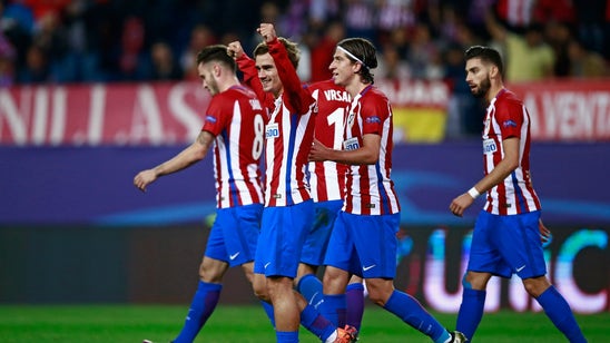 You have to see Antoine Griezmann's ridiculous spinning volley goal