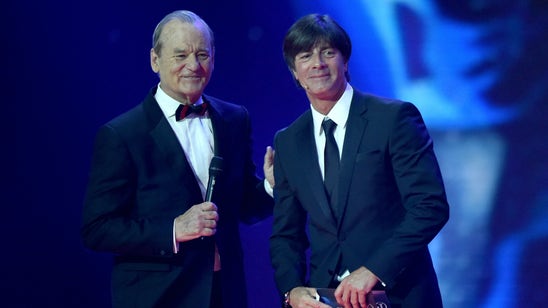 Bill Murray sings the 'Yogi Bear' song to Joachim Low