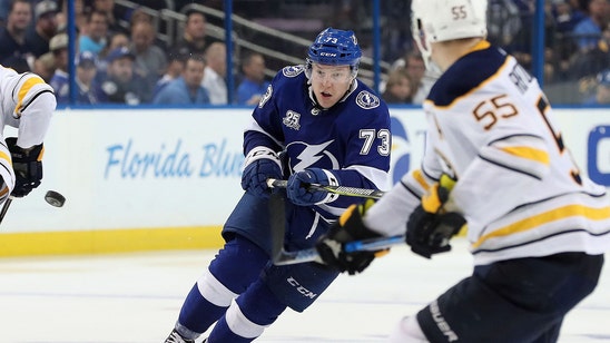 Lightning re-sign forward Adam Erne to 1-year, 1-way contract