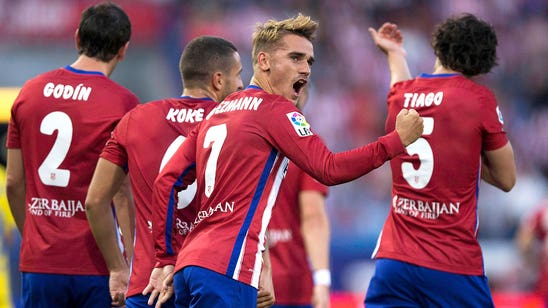 Atletico open season with nervy win over La Liga newcomer Las Palmas