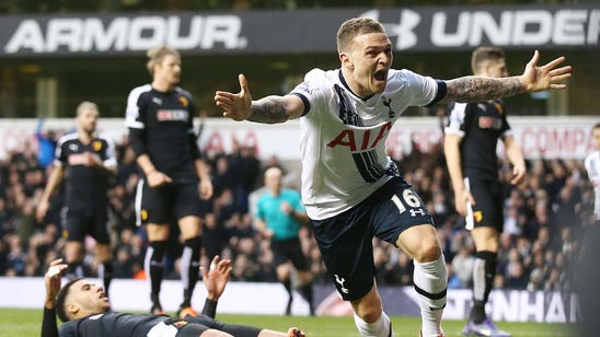 Spurs edge Watford late to leapfrog to second in the EPL