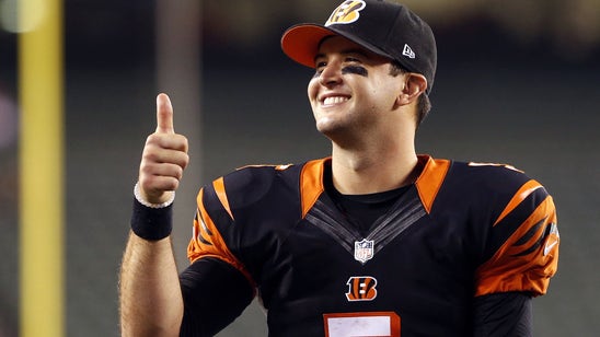Bengals QB AJ McCarron quoted a zombie movie to help his wife during labor