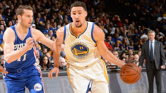 Klay Thompson goes for 40, Draymond Green gets triple-double as Warriors roll
