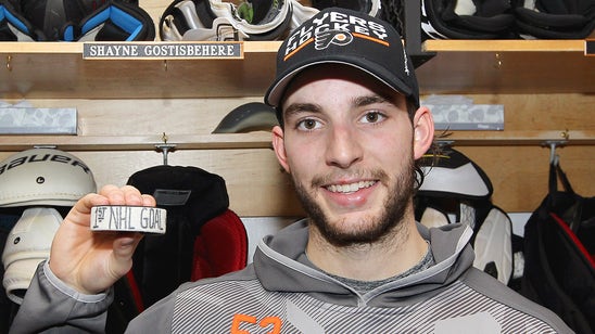 Confident Gostisbehere nets first career NHL goal for Flyers