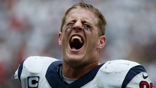 Texans superstar JJ Watt reveals new logo and slogan with Reebok
