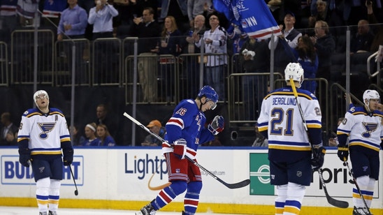 St. Louis Blues at New York Rangers: Recap, Highlights, Final Score