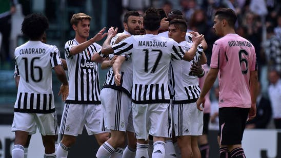 Juventus thrash Palermo to move 9 points clear in Serie A