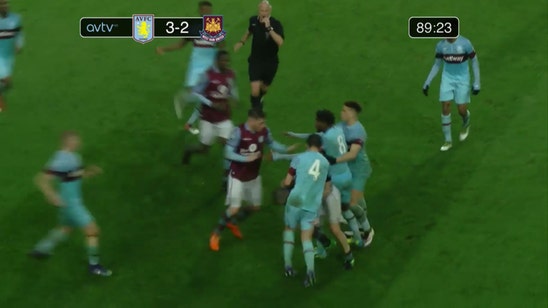 Mass brawl breaks out during Aston Villa development game