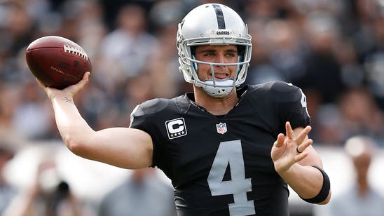 Carr throws 4 TD passes to lead Raiders past Jets 34-20