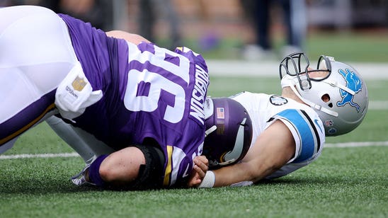 Matthew Stafford gets X-rays on chest after loss to Vikings