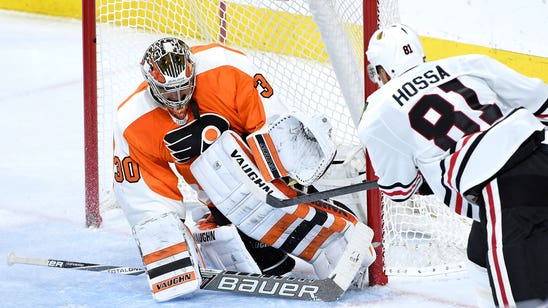 Neuvirth posts second straight shutout for Flyers in win over Blackhawks