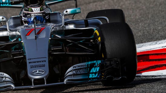 Valtteri Bottas takes pole position in Bahrain