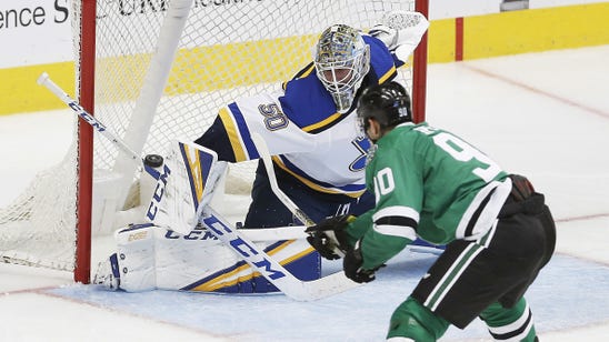 Blues drop first preseason game as Stars win 5-3