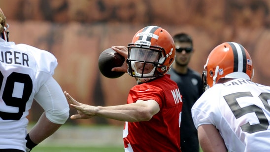 Johnny Manziel struggles in first day of Browns camp