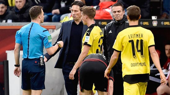 Leverkusen coach handed three-match touchline ban