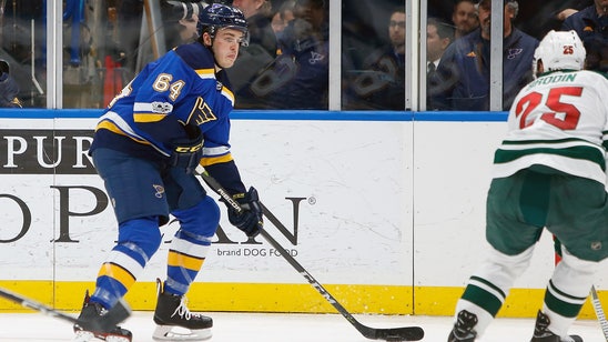 Blues activate Blais from IR, assign him to Rampage
