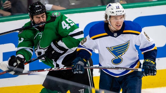 Thomas playing above his age during Blues' playoff run