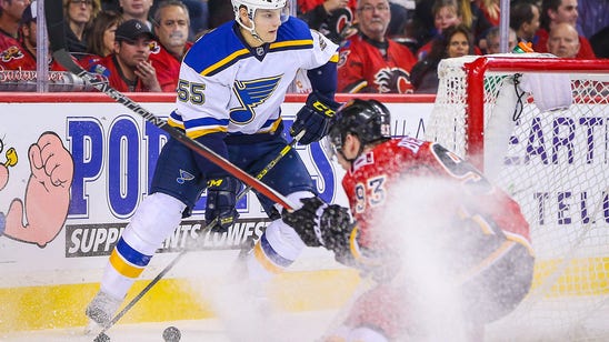 Newcomers lead the way as Blues defeat Flames 4-3