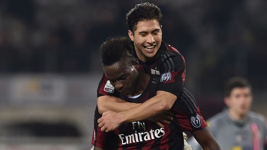 Balotelli penalty helps AC Milan to Coppa Italia win