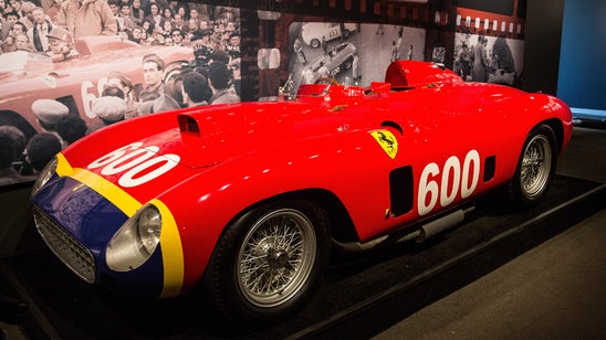 Fangio's Ferrari race car a top seller at RM Sotheby's auction