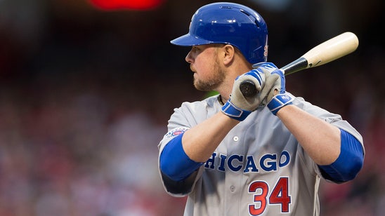 Cubs' Lester records first career hit