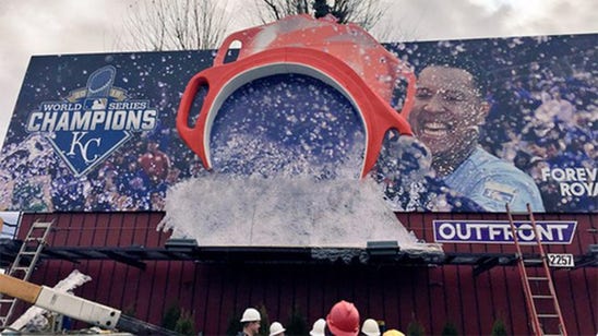 #SalvySplash is Royals' latest and greatest billboard campaign