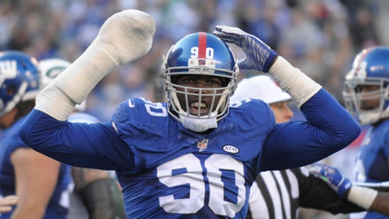 Jason-Pierre Paul says his hand is fine and he'll ditch the club