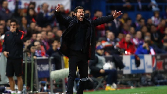 Diego Simeone basically yelled Atletico Madrid into the Champions League semifinals