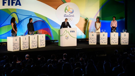 Olympics soccer draw pits host Brazil against South Africa, Iraq and Denmark