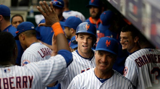 Matz has record day at plate in debut, Mets beat Reds 7-2