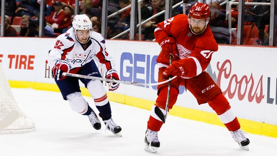 Wings try to extend point streak against Caps' stingy defense
