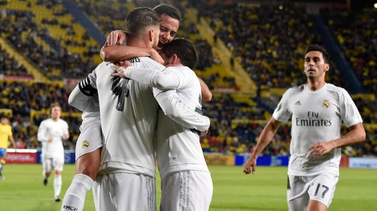 Real Madrid hold off Las Palmas; Sevilla beat Villarreal