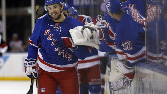 New York Rangers' Forwards Battling for Spots