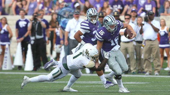 Ertz runs for two touchdowns as Kansas State defeats Baylor 33-20
