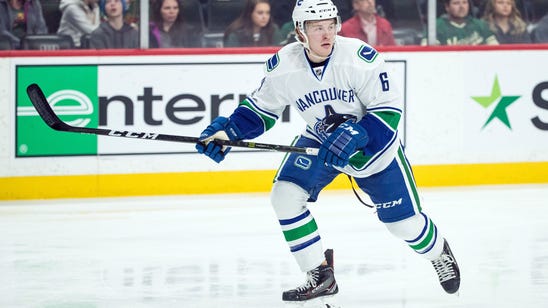 Vancouver Canuck rookie signee scores the best 'hat trick'