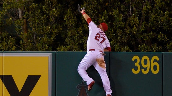 Mike Trout makes HR-robbing figurine come to life on giveaway night