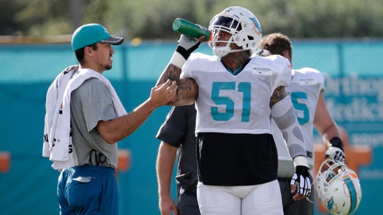 Dolphins center Mike Pouncey sticking to slow and steady to plan to ready for season