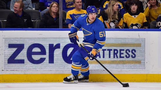 Blues assign Derrick Pouliot to Rampage