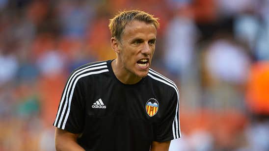 Report: Neville to take temporary charge at Valencia after Nuno quits