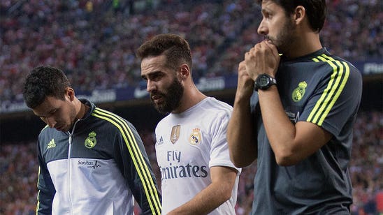 Real Madrid defender Carvajal out with ankle ligament injury