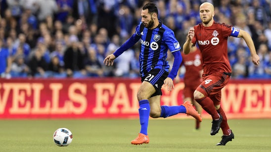 Impact take first leg of East final, but two away goals keep Toronto FC alive