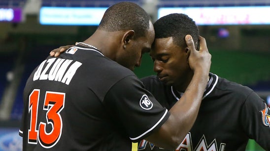 The Marlins were greeted in D.C. by an amazing message from the Diamondbacks