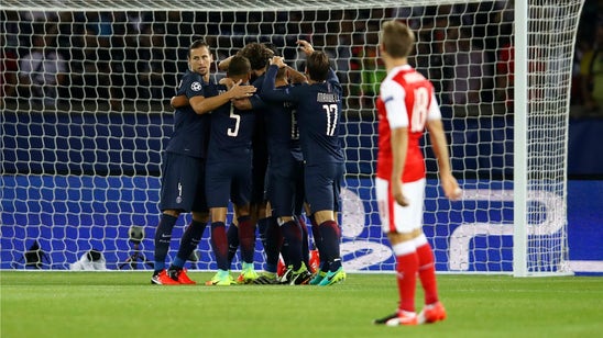 Arsenal conceded 42 seconds into the start of their Champions League campaign