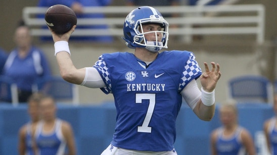 Kentucky Football: Drew Barker Won't Be Ready By Mississippi State Game