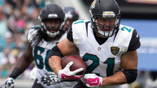 Jaguars start RB Gerhart in place of injured Yeldon in loss to Texans