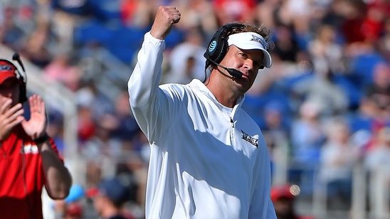 Lane Kiffin, FAU enjoying resplendent championship season, not looking at what future holds