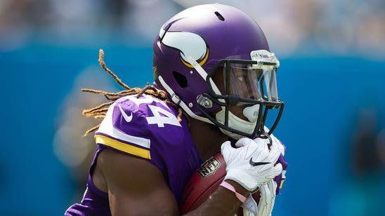 Vikings receiver Patterson misses practice with concussion