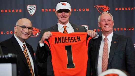 Oregon State introduces AD Todd Stansbury