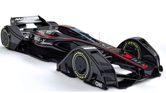 F1: McLaren showcases technology with MP4-X concept car