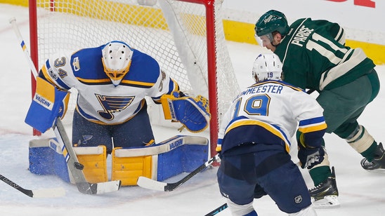 Blues' Allen was 'amazing to watch' in Game 1 win over Wild